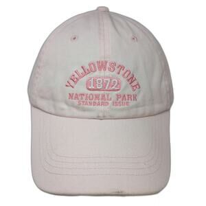 Mountain Baseball Cap Pink One Size Yellowstone National Park 1872 Cotton Hat